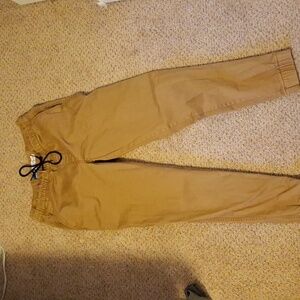 Khaki Modern Joggers